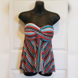 Mesh Babydoll Bikini Top